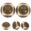 6Pcs Brass Hand Exercise Massage Balls Non-Chiming Solid Fitness Tool 11