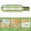 2Pcs Green Silicone Molds with Straw DIY Ice Cube Maker 8