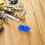 6Pcs Junior Roller Skate Brake Stoppers Durable Sky-Blue Rubber Steel 6
