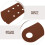2Pcs Brown Roller Skate Toe Covers Protective Boot Guards 9