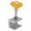 12 Sets Adjustable Sliding Window Locks Stop Aluminum + Plastic Door Frame Security Lock with Keys Home Office Lock 7