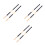 3Paren Zwarte Drumsticks Met Rubber Handgreep Voor Percussie 6