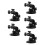 5Pcs Durable ABS Suction Cup Car Camera Mount with Adjustable Bracket 6