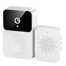 Timbre con VíDeo Wifi InaláMbrico Inteligente Timbre con VíDeo HD 1080P Resistente Al Agua con CáMara CáMara de VisióN Nocturna Infrarroja HD