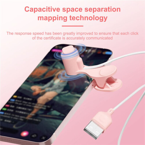 Phone Screen Auto Clicker, USB Device Screen Auto Clicker, Suitable for Games, Live Broadcasts, Video Auto Tapper