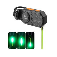 USB Rechargeable Bike Taillight - 300mAh, Multiple Modes, 74*70*35mm