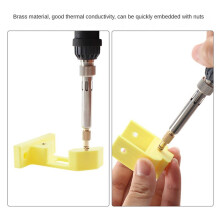 Heat Insert Nut Iron Tip M2-M8 Messing Hot Melt Nut Heat Insertion Tool voor 3D-Printer Heat Set Insert Soldeerbout Tips