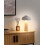 Beliani Wireless LED Table Lamp AGUSAN with Dimmer Metal Grey 2