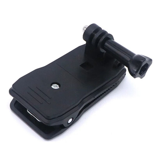 Caméra de Sport à Action Rotative à 360 avec Clip Rapide pour Sac à Dos, Support de Fixation pour Sangle 2
