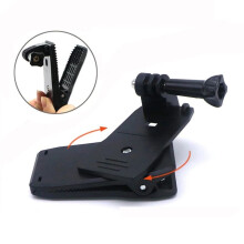 360 Draaibeweging Valutacamera Sportcamera Quick Clip Rugzakbevestiging Klemhouder