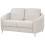 Beliani Sofa 2 Seater TROSA Fabric Light Beige 4