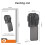 for Pocket 3 Protective Cover Silicone Case Pocket 3  Lens Screen Protective Case Multi-Functional Accessories 2