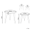 Beliani Set of 2 Side Tables RANJA Mango Wood Brown 7