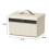 New Three Digit Password Lock Safe Box Two Layers Lockable Lock Box Privacy Security Large Capacity Storage Box Home L 8