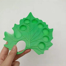 Green Leaf Shape Watercolor Palette Reusable Painting Tools Paint Palette Color Mixer Removable Mixing Tray