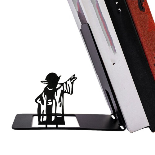 Bookend Foldable Book End Home Decor Gift for Family Students Desktop Decoration Study Stationery
