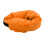 Air Sofa Orange Aufblasbar Camping Liegestuhl 1