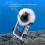 Action Camera Waterproof Case for Insta360X4 Full Stealth Dive Case 360 Degree 50m Waterproof Case Protective Case 6