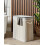 Beliani Laundry Basket KALTHOTA Bamboo Grey 100 L 2