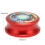 LP Record Weight Stabilizer Record Clamp Turntable Disc Stabilizer for Vinyl Record Player Turntables Phonograph,Red 9