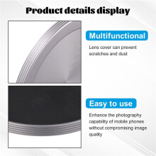 Per 14 Ultra Photography Copriobiettivo per Telefono Protezione Impermeabile Copriobiettivo Accessori per Fotocamera Grigio