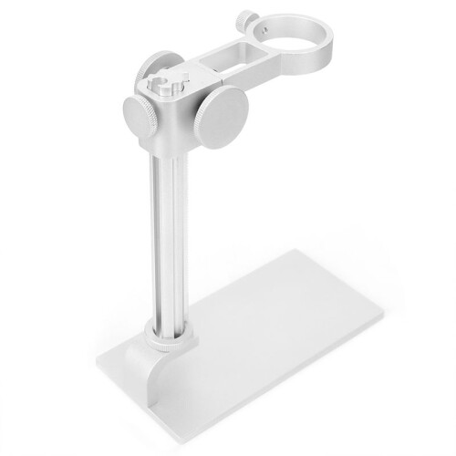 Supporto Regolabile In Lega di Alluminio per Microscopio Elettronico Digitale, Accessorio Bianco 1