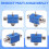 Antenna  for Outdoor Walkie-Talkie Shortwave Stations UV Segment Car Stations 1