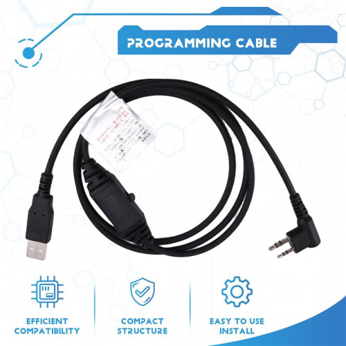 PC63 USB Programming Cable for  PD500 PD506 PD560 PD580 PD590 Walkie Talkie 1