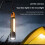 Zoom Flashlight 3500mAh Battery Type-C Charging with Side Light Multifunctional Strong Light Camping 10