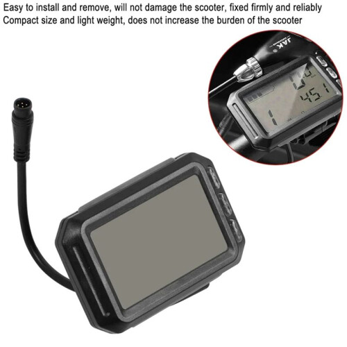 Electric Scooter LCD Display Meter 36V-60V Panel Display Dashboard for Kwheel S12  G Booster E-Scooter 2