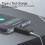 Wireless Microphone 3.5mm  Speaker Collar Microphone Speaker for Lectures Classroom Teaching 1 in 1 4