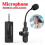 Wireless Microphone 3.5mm  Speaker Collar Microphone Speaker for Lectures Classroom Teaching 1 in 1 5