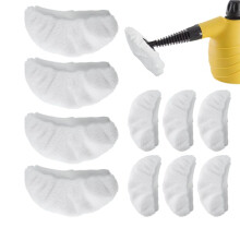 12-Pack Handverktygsfrottéöverdrag, för Handmunstycke, för Steam Cleaner SC 2, SC 3, SC 4, SC 5
