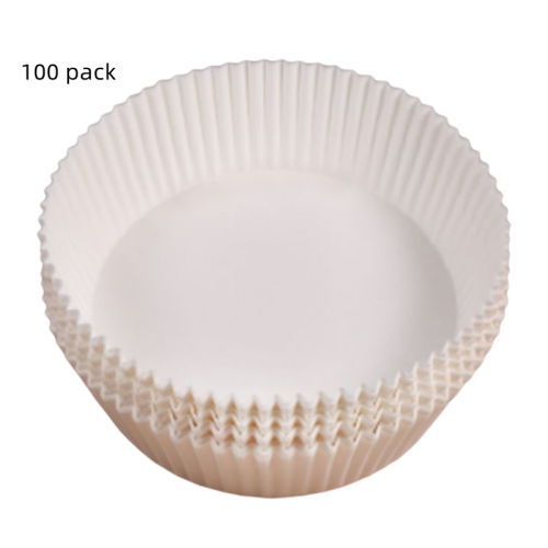 Airfryer wegwerppapier voor friteuses 100 stuks Wit 1
