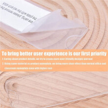 20x Acrylic Name Plate Holder Premium, 2X8 Inch,Clear Acrylic Plastic Sign Holder Frame Wall Name Plates for Office