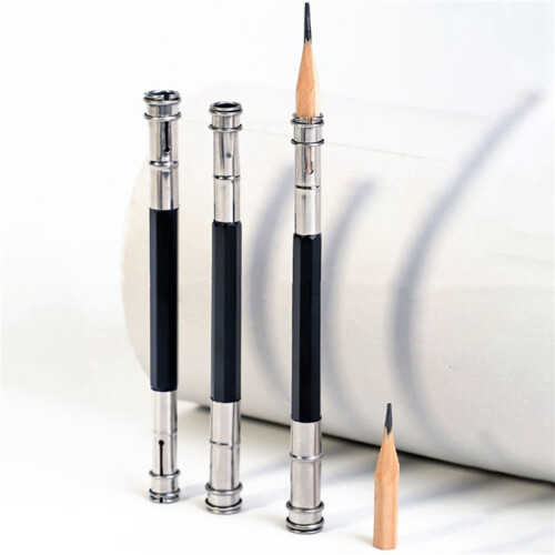 30PCS Pencil Extender Holder Adjustable Pencil Lengthener Tool Coupling Device for School Art Writing 1