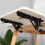 4 Pièces Support Pliable Clavier D'Ordinateur Support D'Extension de Bureau Support de Bras de Clavier Support de Bureau Pliant pour Moniteur 7