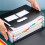 3X 13 Pockets Expanding File Folder A4 Expandable File Organizer Standing Accordions Folder 5