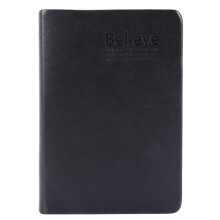 6X Vintage Notebook di Carta Spessa Notepad Pu Paper Bible Diario di Libri Journals Agenda Planner Forniture di Cancelleria per Ufficio Scuola Nero