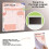 Magnetic Daily Planner Notepad for Fridge with 52 Tear-Off Sheets for Efficient Scheduling A 3