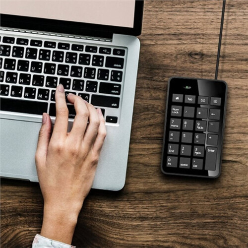 Pavé Numérique Filaire Type-C à 23 Touches pour Ordinateurs Portables et Tablettes - Universel 2