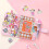 Kawaii A6 Ring Binder Notebook - Cute PU Leather Planner for Students and DIY Enthusiasts 4