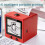 StickerBox AI Printer, AI  Printer,  Voice Printer,  Portable Digital Display Printer Red 2
