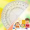 Geometry Compass Set 20Pcs School Maths Protractor Set Rulers for Student Maths and Engineering in Carry Case, 4