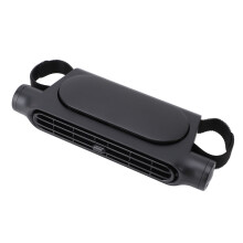 USB Car Seat Cooling Fan, ABS Bladeless, 175mm, Black
