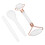 Jadestone Double-Head Gua Sha Roller Set, White Facial Tool 16