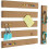 10Pc Cork Board Strips Self-Adhesive Long Cork Board for Wall Desk Home Classroom Office for Paste Notes Photos Schedule 5