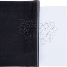 400 Stück Carbon-Transferpapier 11,5 X 8,3 Zoll A4 Pauspapier Carbon-Graphitpapier mit Prägestift Schwarz