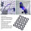 3D Scanning Markers, 400Pcs 3D Tracking Dots, 12mm ID 19mm OD, High Reflective Reference Point 2