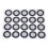 3D Scanning Markers, 400Pcs 3D Tracking Dots, 12mm ID 19mm OD, High Reflective Reference Point 5